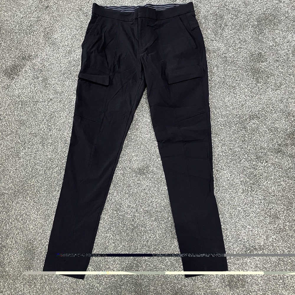 Athleta‎ Wander Size 8 Stash Skinny Pants Cargo Slim Women's Black